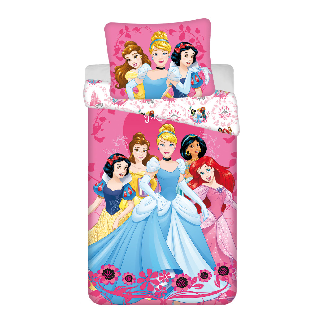 Disney Princess Heart voodipesukomplekt 140x200cm, 70x90 cm – tootepilt