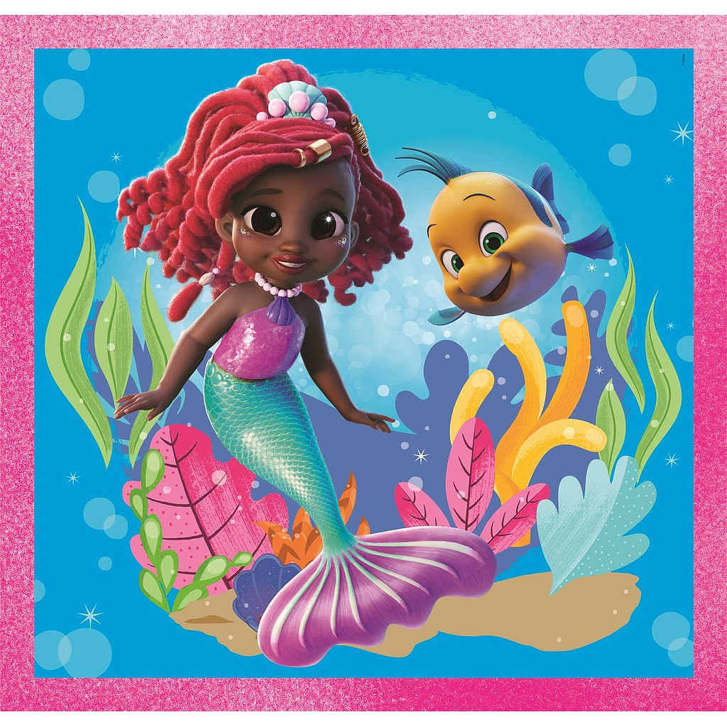 Disney Princess Junior Ariel 3×48-osaline Clementoni pusle – detailvaade 2