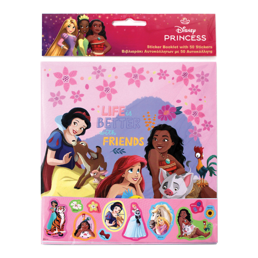 Disney Princess Life 50 kleepsuga kleepsualbum – tootepilt