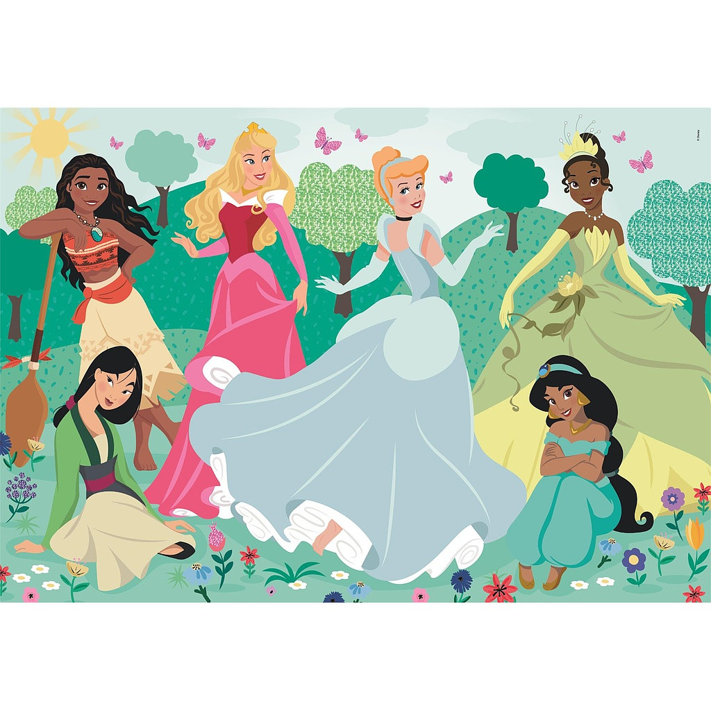 Disney Princess Outside 104-osaline Maxi pusle Clementoni – detailvaade 2