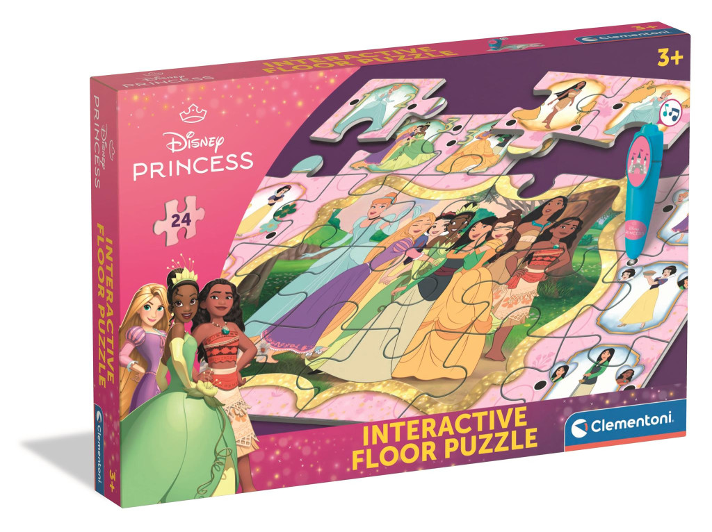 Disney Princess Reunion interactive 24-osaline pusle Clementoni – tootepilt