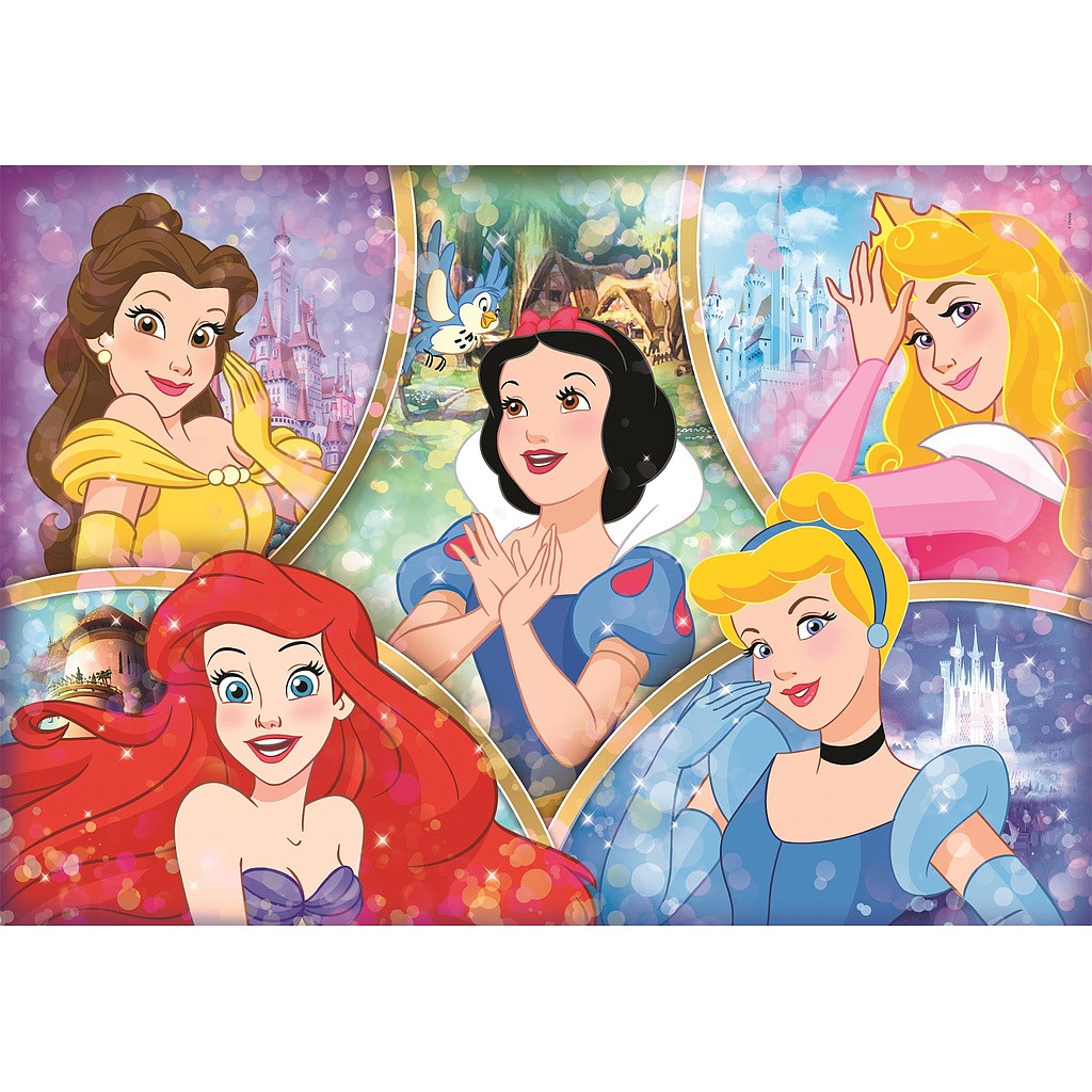 Disney Princess Their Own Kingdoms 180-osaline Clementoni pusle – detailvaade 2