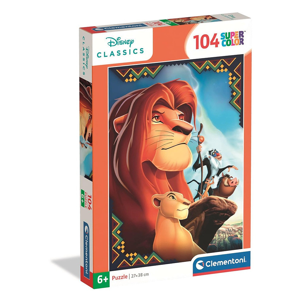 Disney The Lion King 104-osaline Clementoni pusle – tootepilt