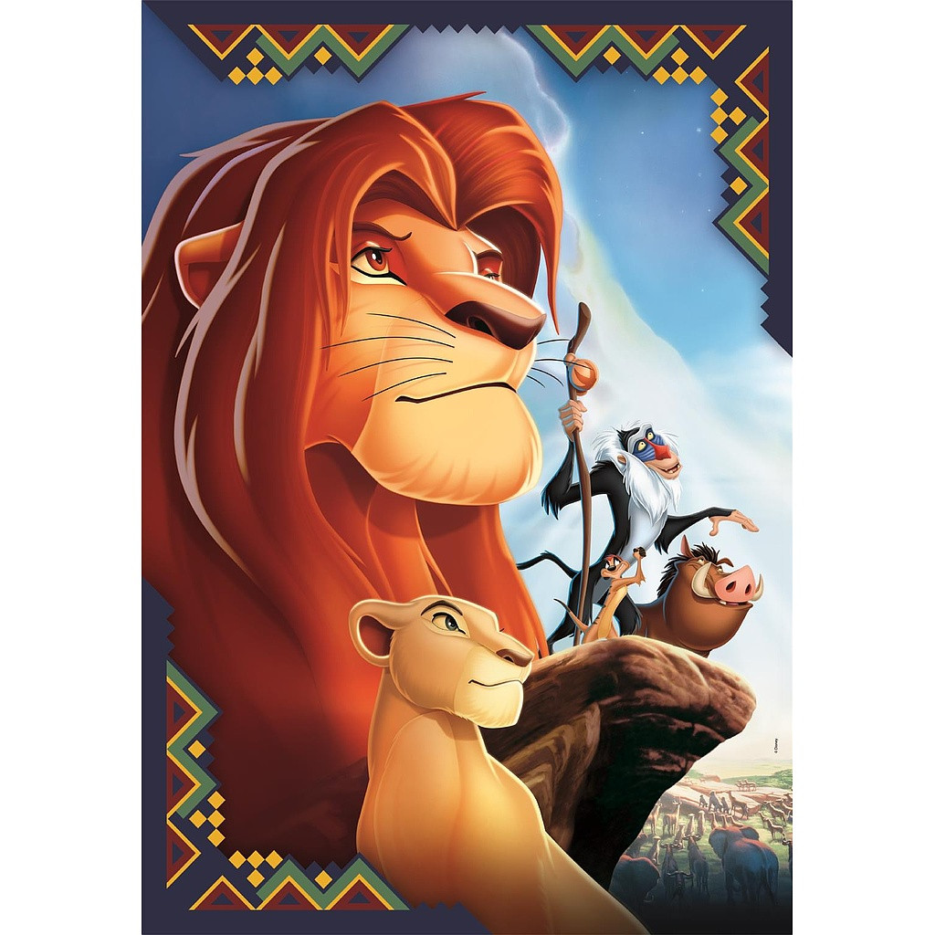 Disney The Lion King 104-osaline Clementoni pusle – detailvaade 2