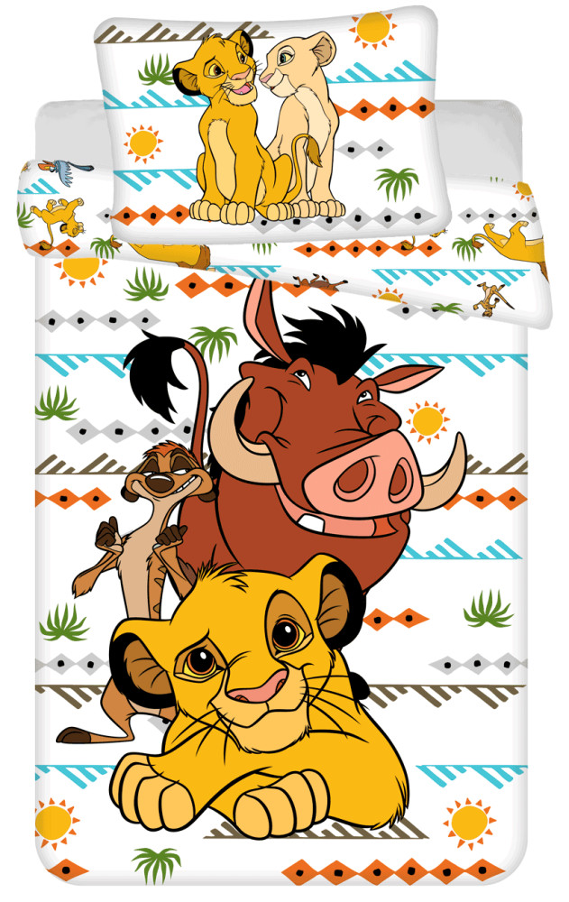 Disney The Lion King Africa voodipesukomplekt 140x200cm, 70x90 cm – tootepilt