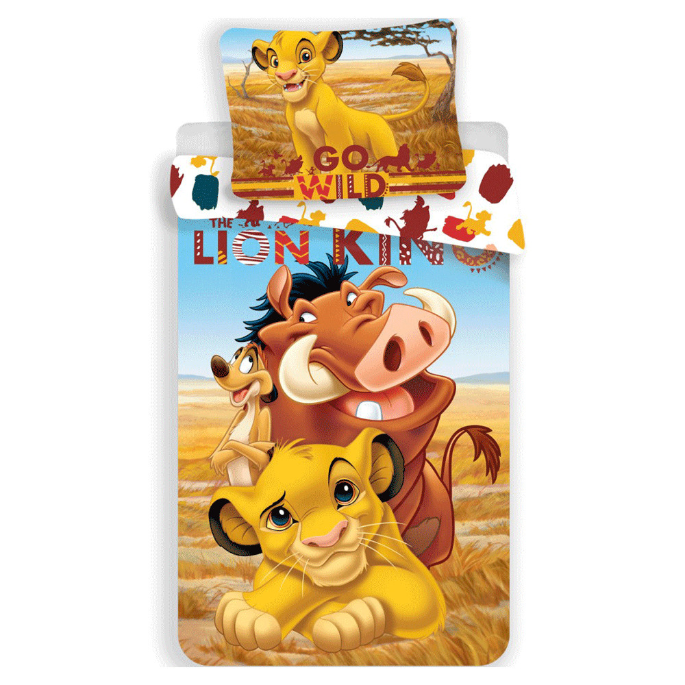 Disney The Lion King Pride Lands Trio voodipesukomplekt 140x200cm, 70x90 cm – tootepilt