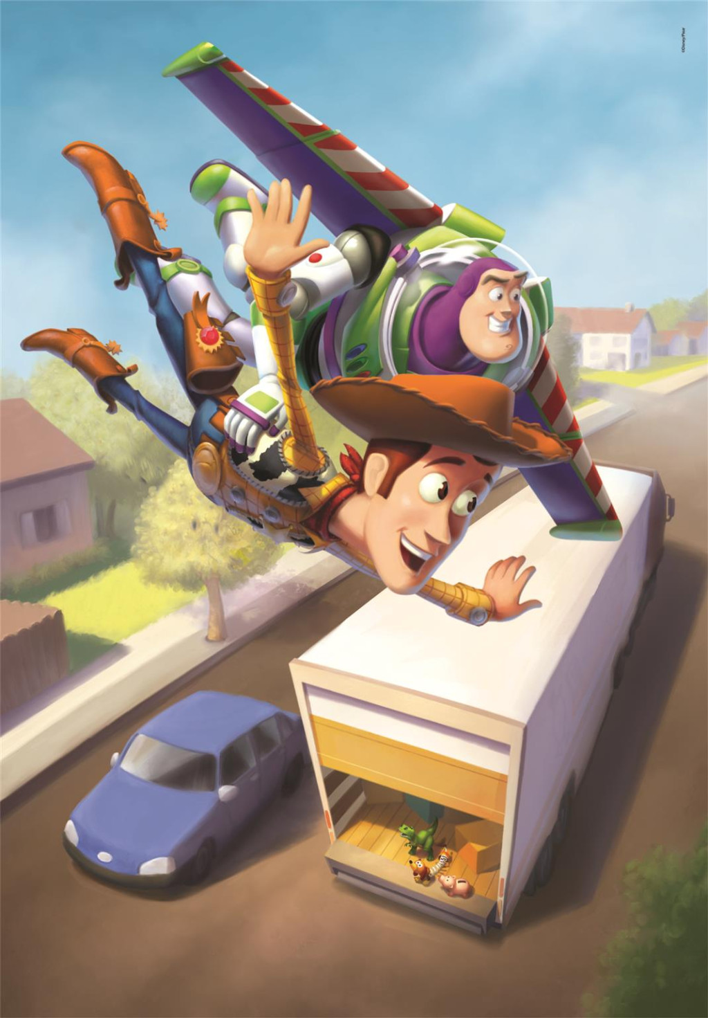 Disney Toy Story Flying High High Flying 1000-osaline pusle Clementoni – detailvaade 2