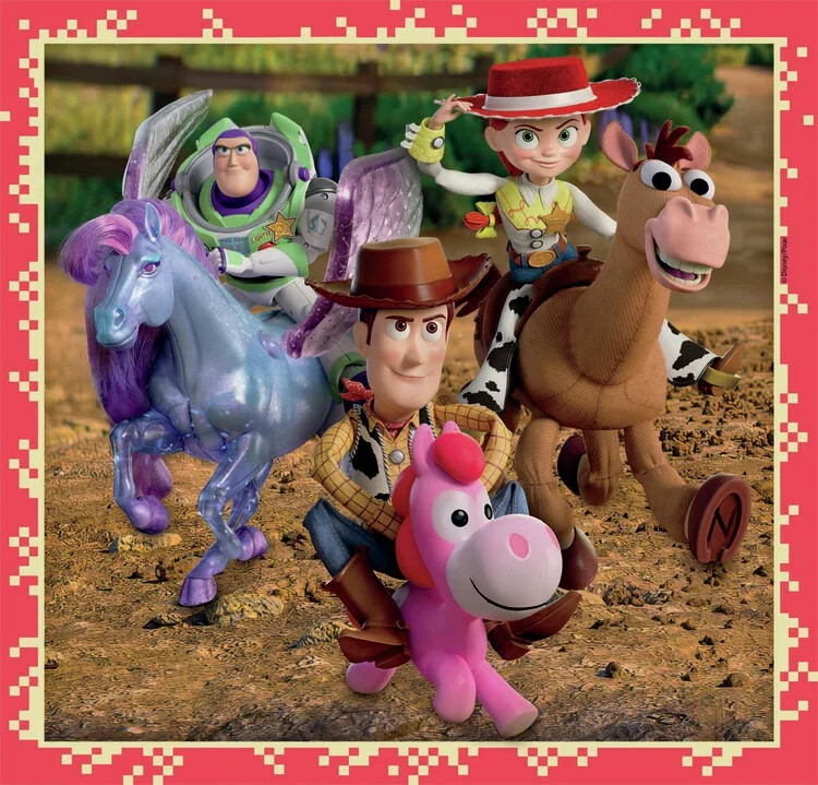 Disney Toy Story Movie 5 3×48-osaline Clementoni pusle – detailvaade 2