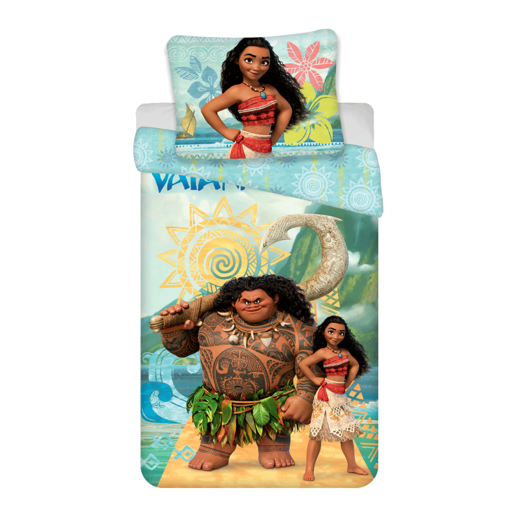 Disney Vaiana Adventure voodipesukomplekt 140x200cm, 70x90 cm – tootepilt