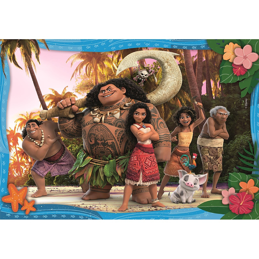 Disney Vaiana New Story Begins 104-osaline Clementoni pusle – detailvaade 2
