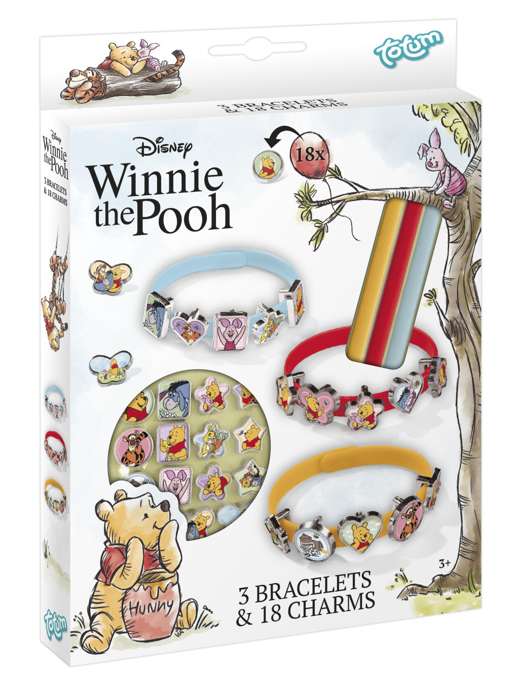 Disney Winnie the Pooh Happy käevõrude valmistamise komplekt – tootepilt