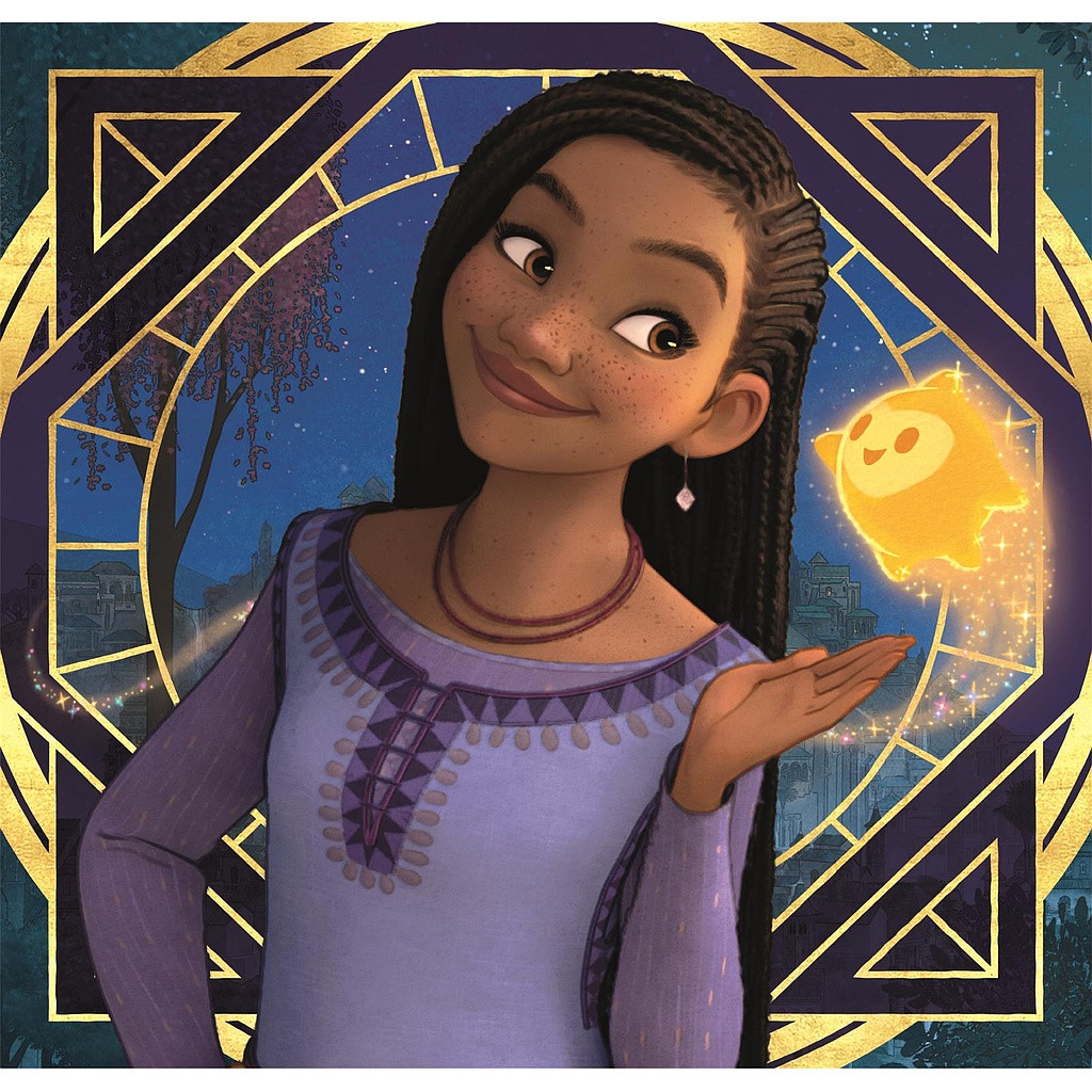 Disney Wish Mystic 3×48-osaline pusle Clementoni – detailvaade 2