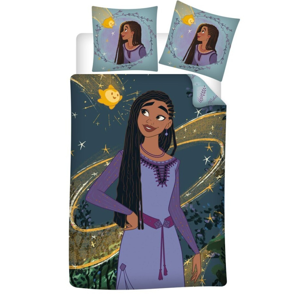 Disney Wish Serenity bedding cover 140x200cm, 65x65 cm – tootepilt