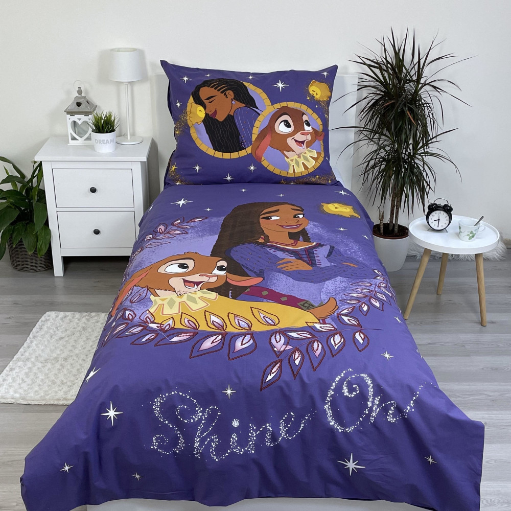 Disney Wish voodipesukomplekt 140x200cm, 70x90 cm – detailvaade 2