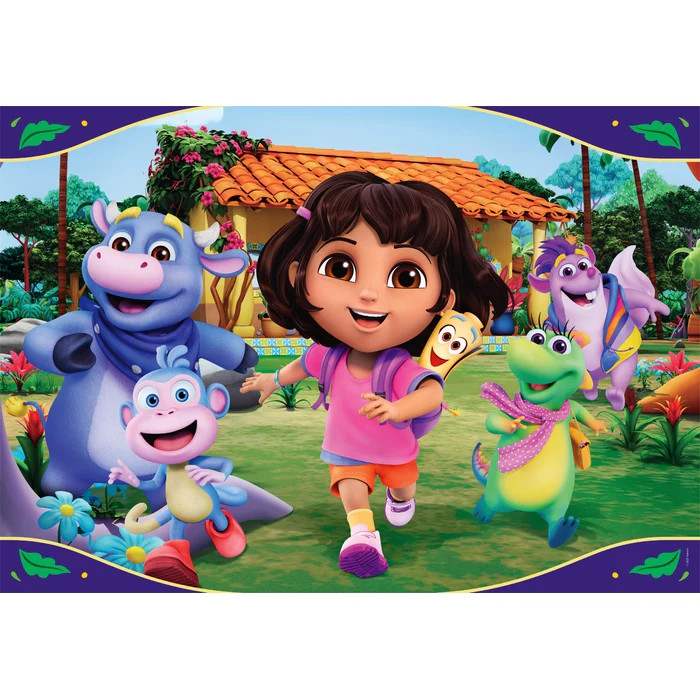 Dora the Explorer Adventure 24-osaline maxi pusle Clementoni – detailvaade 2