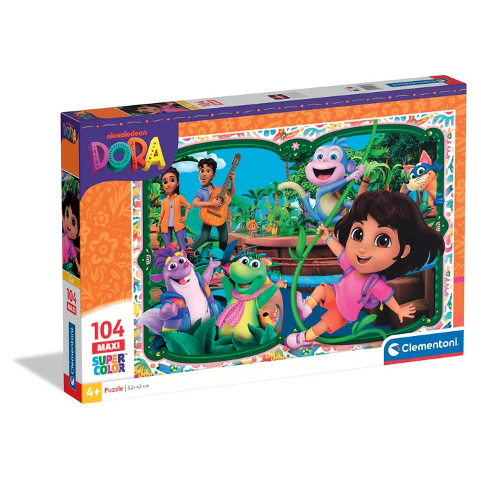 Dora the Explorer Forest 104-osaline maxi pusle Clementoni – tootepilt