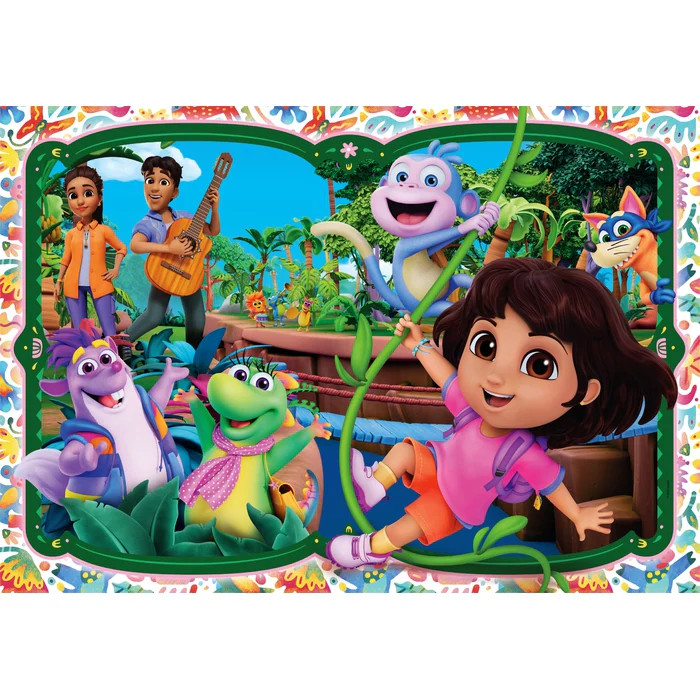 Dora the Explorer Forest 104-osaline maxi pusle Clementoni – detailvaade 2