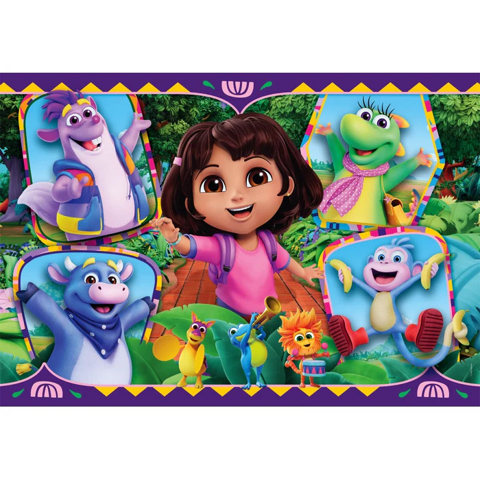Dora the Explorer Journey 104-osaline maxi pusle Clementoni – detailvaade 2