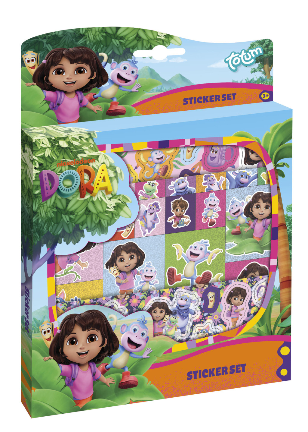 Dora the Explorer Jungle Dora the Explorer kleepsukomplekt – tootepilt