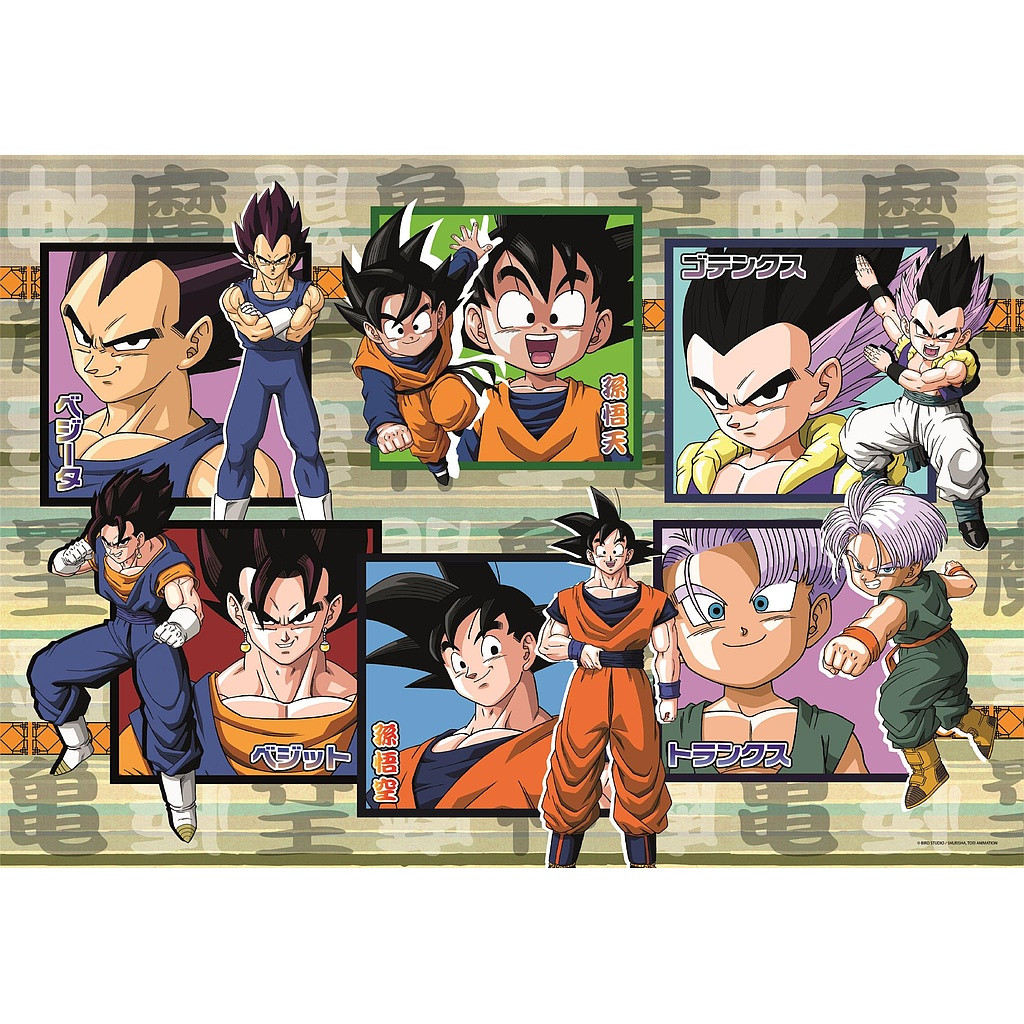 Dragon Ball 104-osaline Clementoni pusle – detailvaade 2
