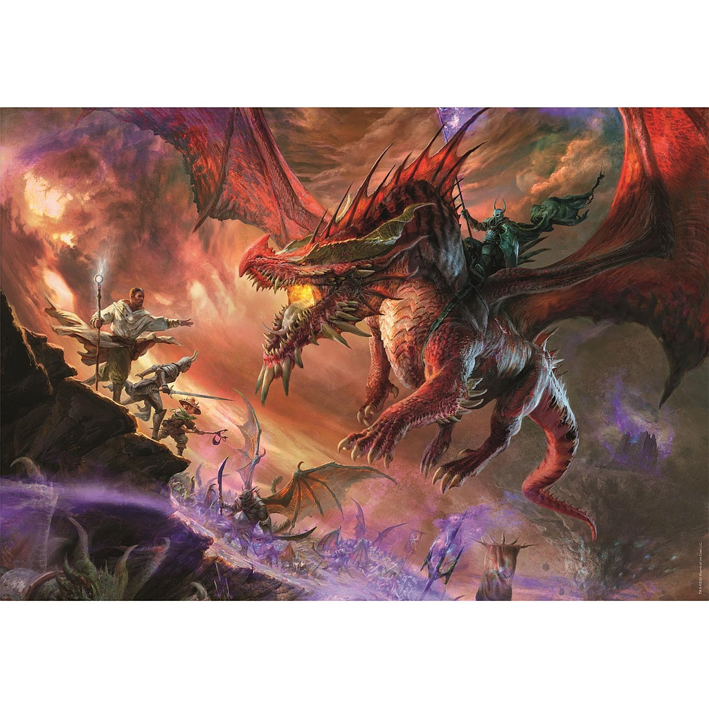 Dungeons & Dragons 500-osaline pusle Clementoni – detailvaade 2