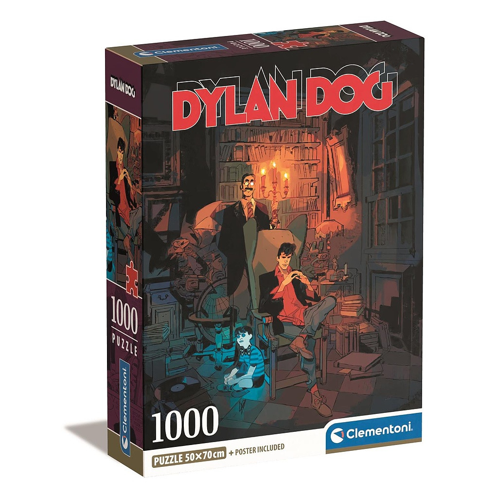 Dylan Dog 1000-osaline Compact pusle Clementoni – tootepilt