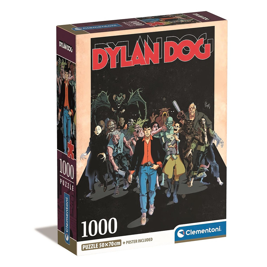 Dylan Dog 1000-osaline Compact pusle Clementoni – tootepilt