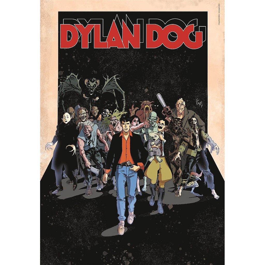 Dylan Dog 1000-osaline Compact pusle Clementoni – detailvaade 2