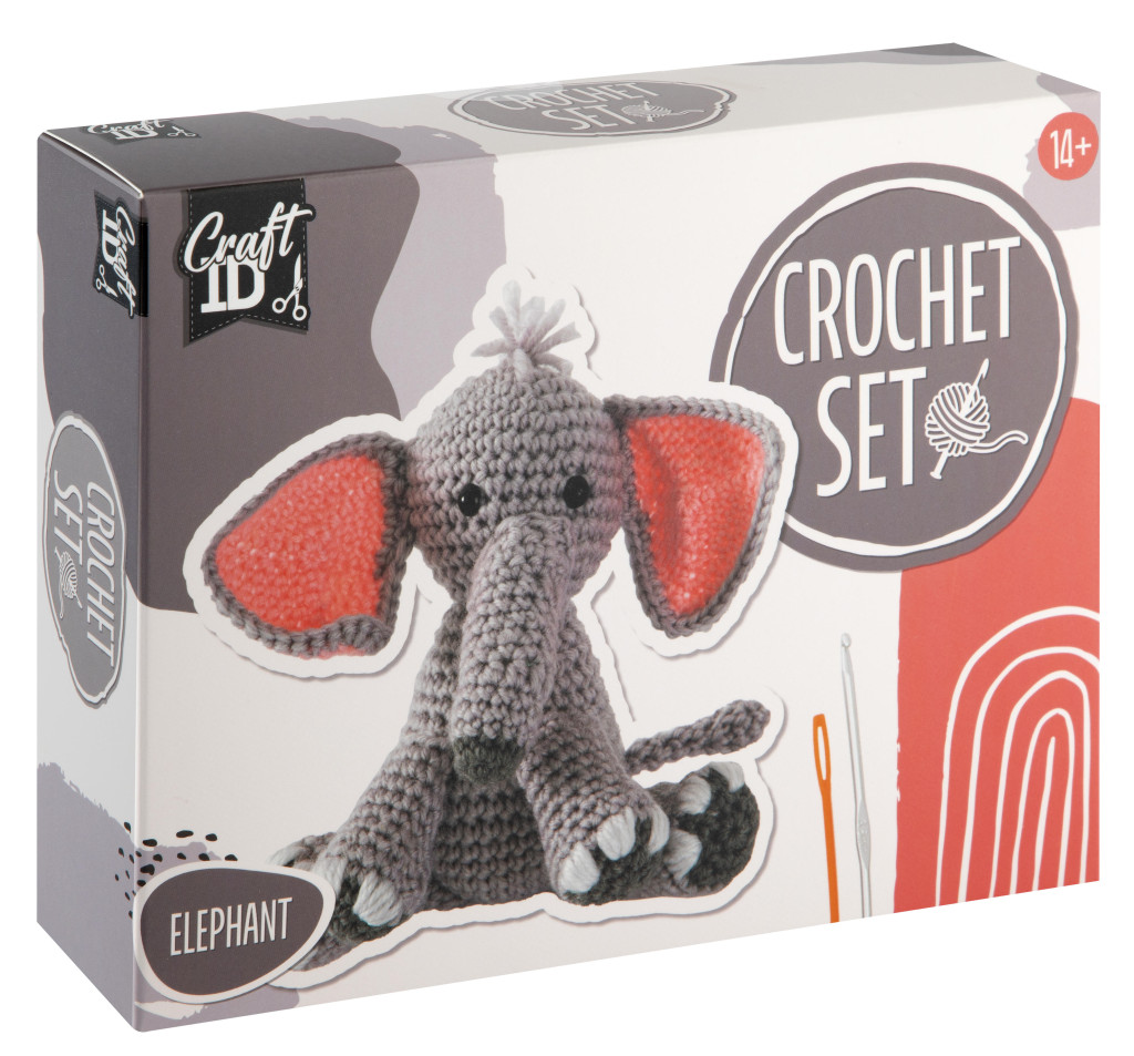 Elephant Craft creative crochet set – tootepilt