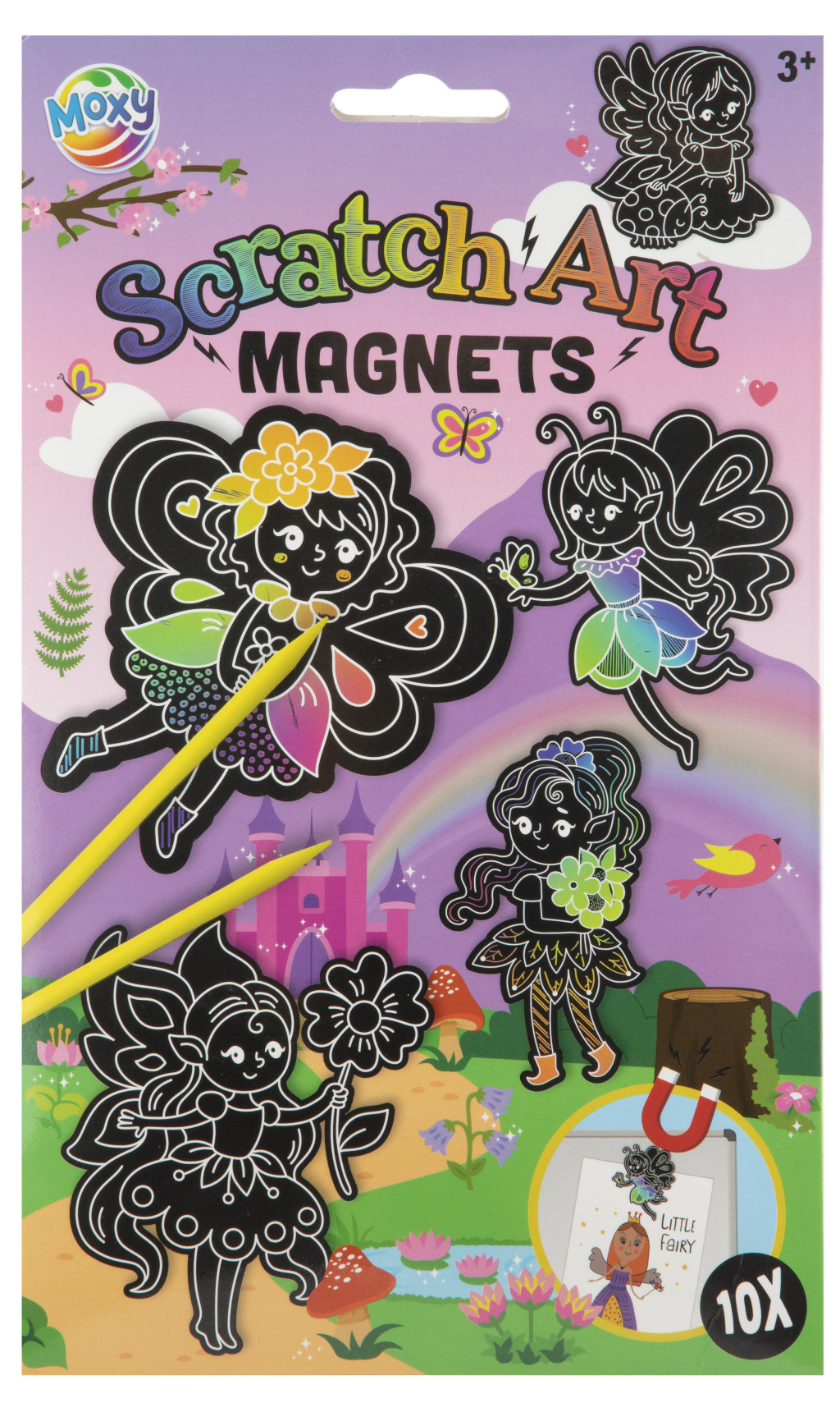 Fairy Magic kraapimiskunsti komplekt with magnet – tootepilt