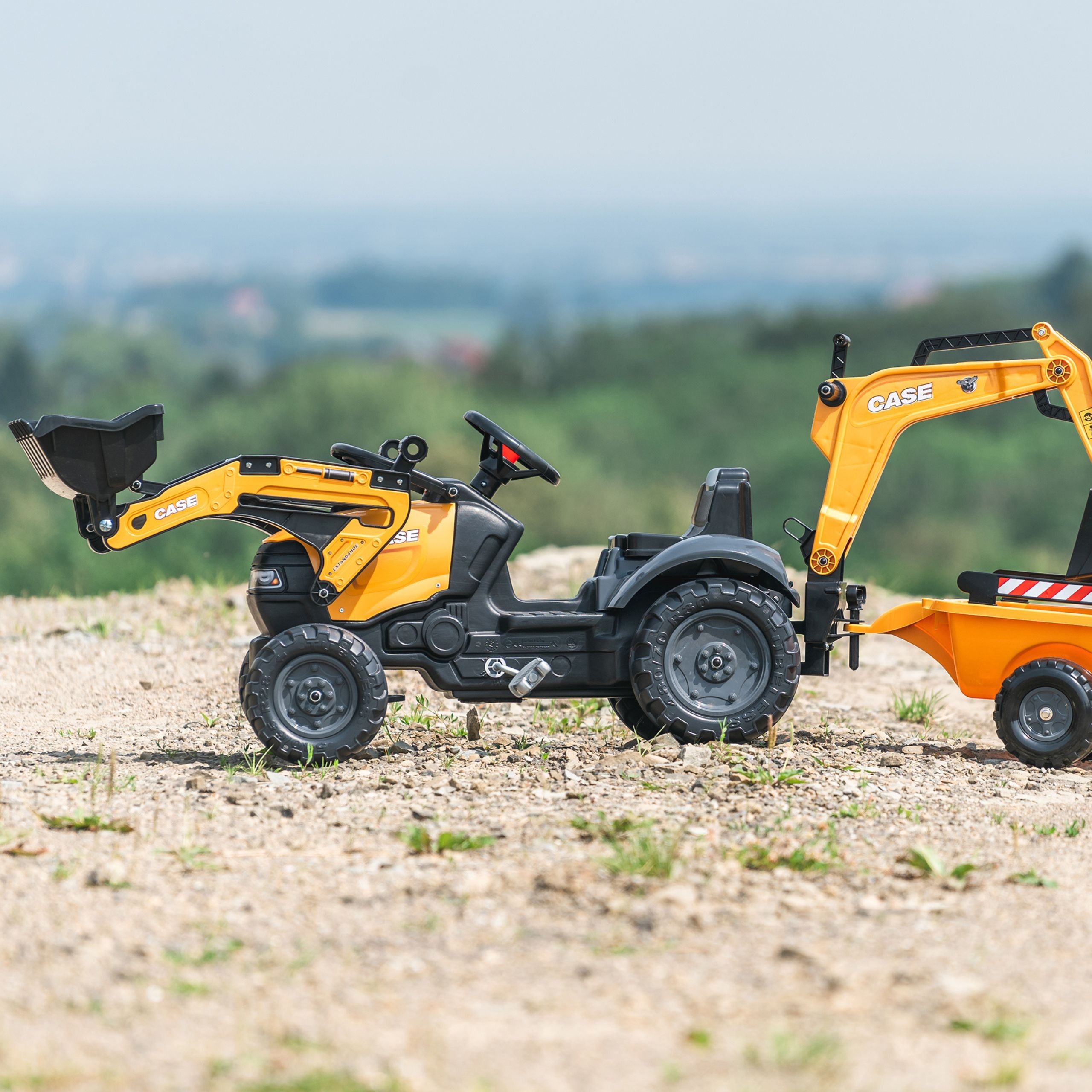 falk karp pedaalidega 967N – detailvaade