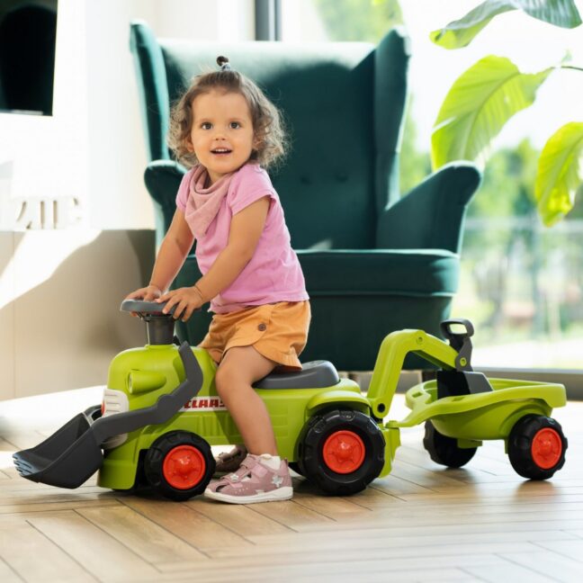 falk claas sõiduauto traktor – detailvaade