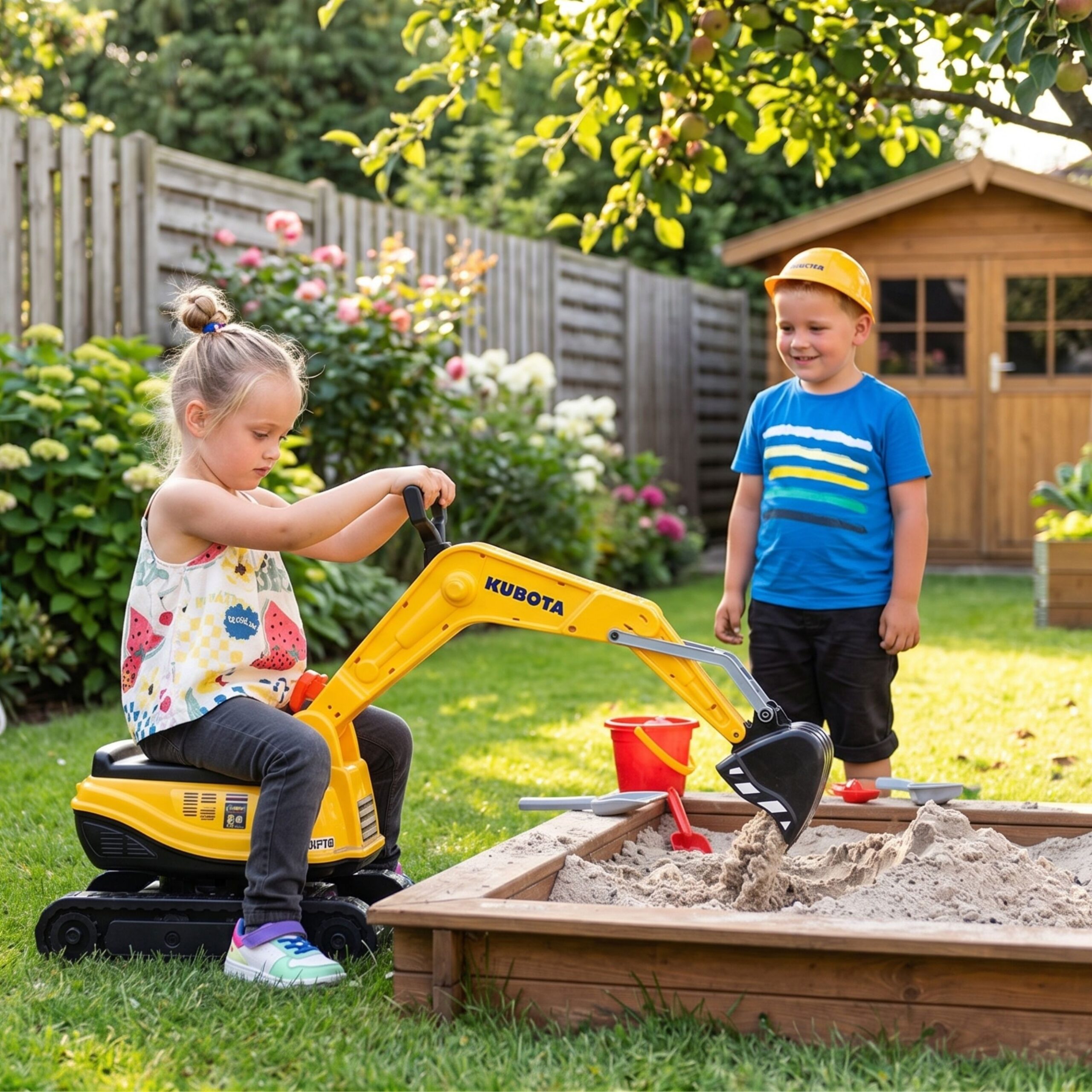 falk komatsu ekskavaator rotating – detailvaade