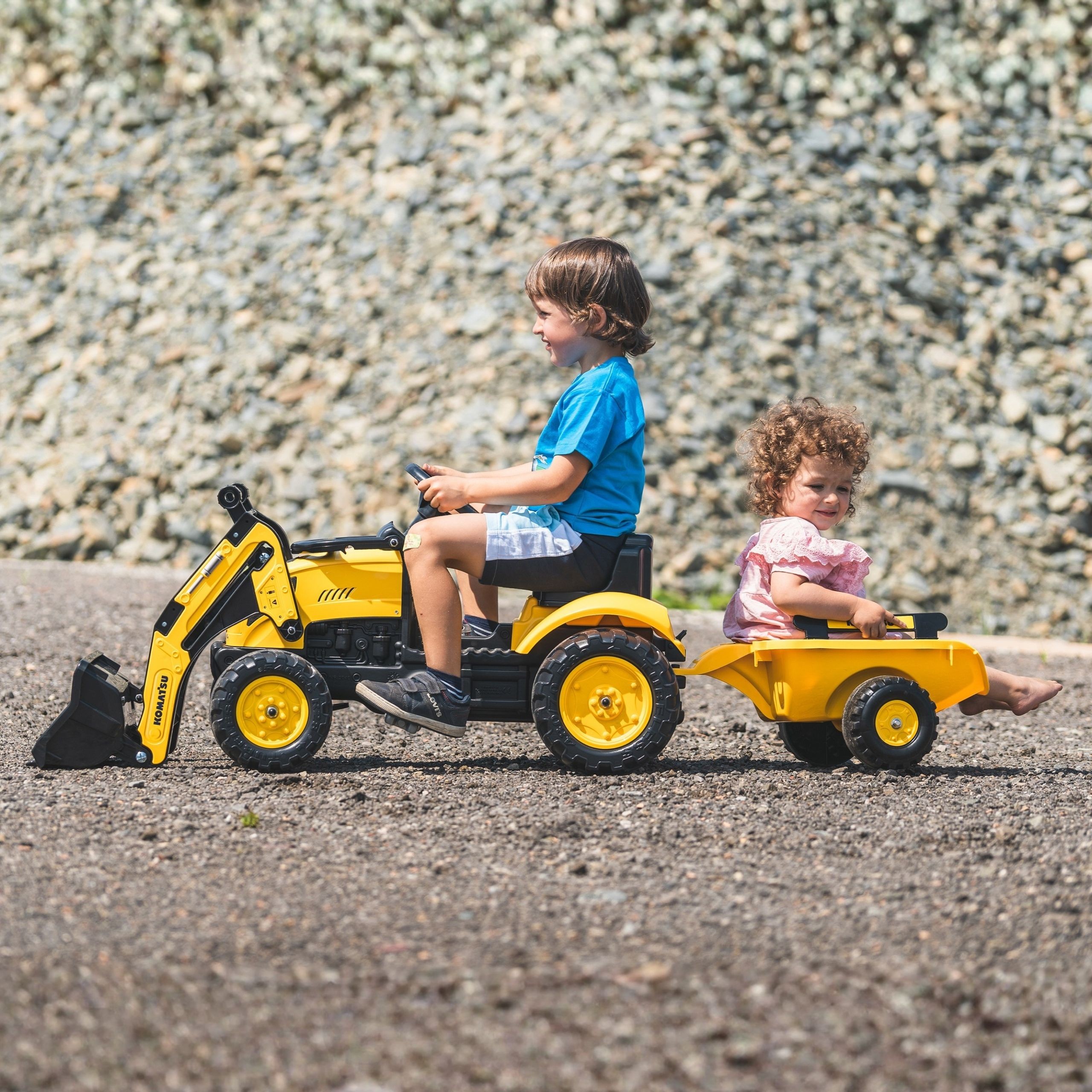 falk komatsu pedaalidega 2076M – detailvaade