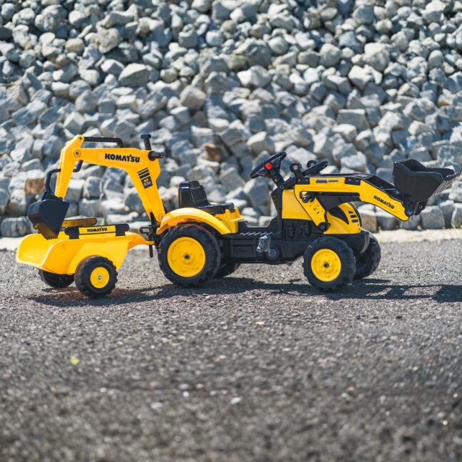 falk komatsu pedaalidega 2076N – detailvaade