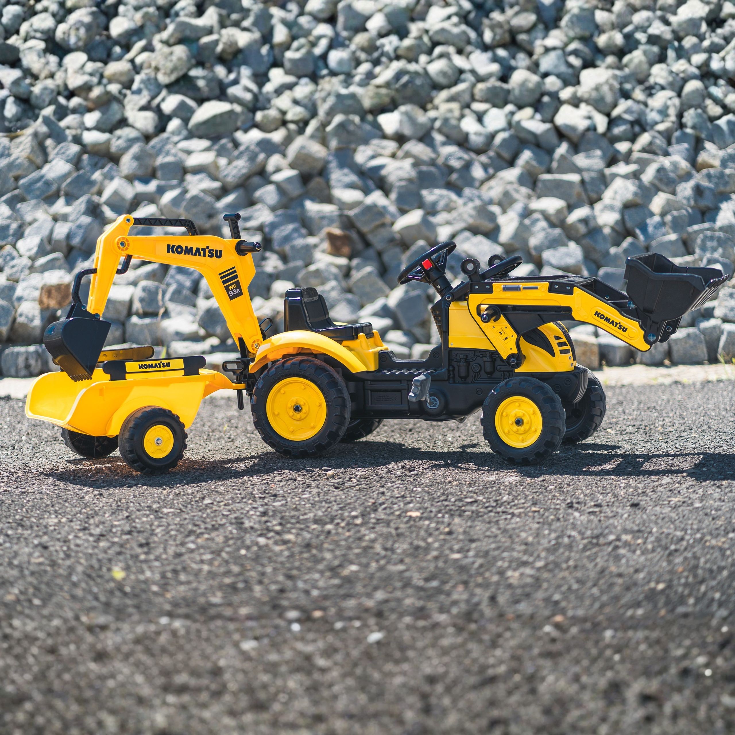 falk komatsu pedaalidega 2076N – detailvaade