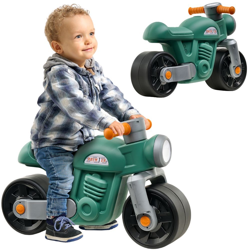 falk sõiduauto motorbike moto – FALK sõiduauto Motorbike Moto Premier Vintage roheline lastele 1-3+