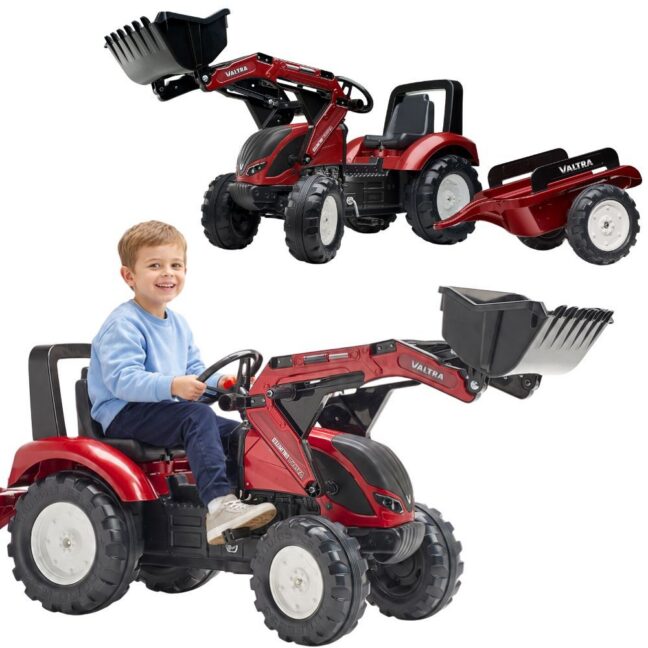 falk valtra s4 pedaalidega – FALK Valtra S4 pedaalidega traktor kopaga ja haagis 3-7 aastat