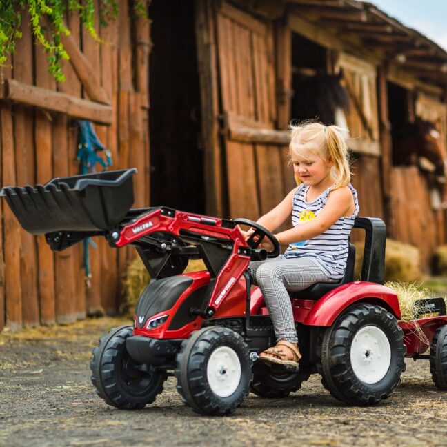 falk valtra s4 pedaalidega – detailvaade