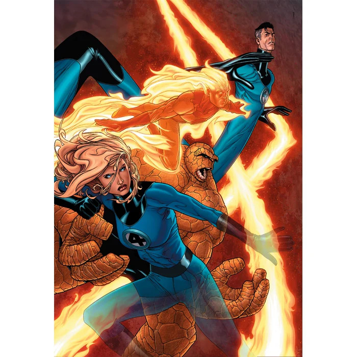 Fantastic Four Flame 500-osaline Compact pusle Clementoni – detailvaade 2