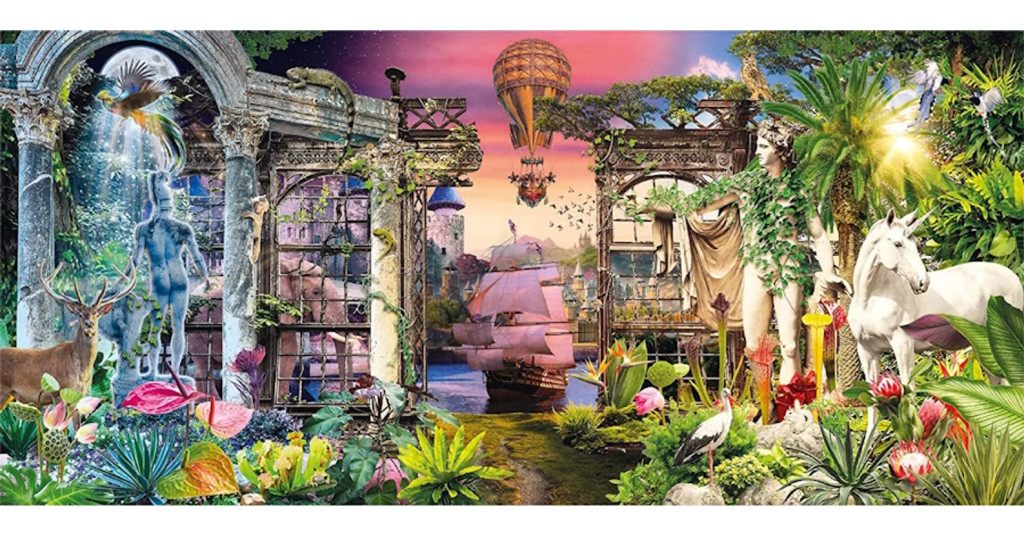 Fantasy Visionaria Fantasy World 13200-osaline pusle Clementoni – detailvaade 2