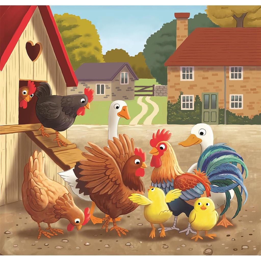 Farm Moments 3×48-osaline pusle Clementoni – detailvaade 2