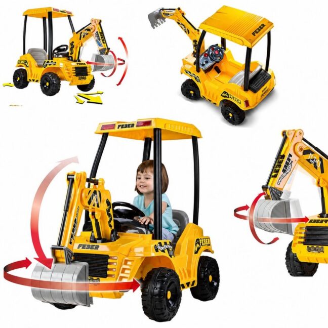 feber elektriline ekskavaator super – FEBER elektriline ekskavaator Super Digger Improved LT Battery 12V alates 3. eluaastast