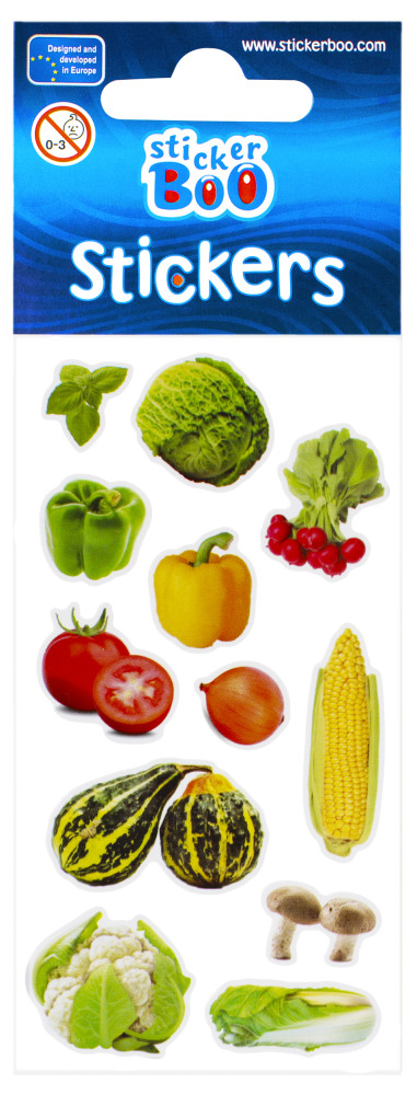 Food Vegetable kleepsukomplekt – tootepilt