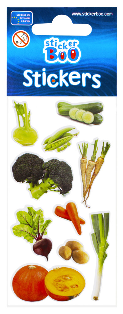 Food Vegetable kleepsukomplekt – tootepilt
