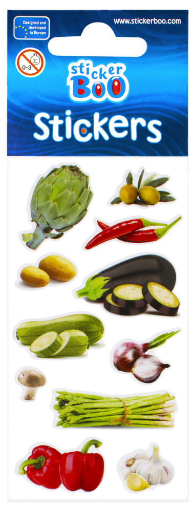 Food Vegetable kleepsukomplekt – tootepilt