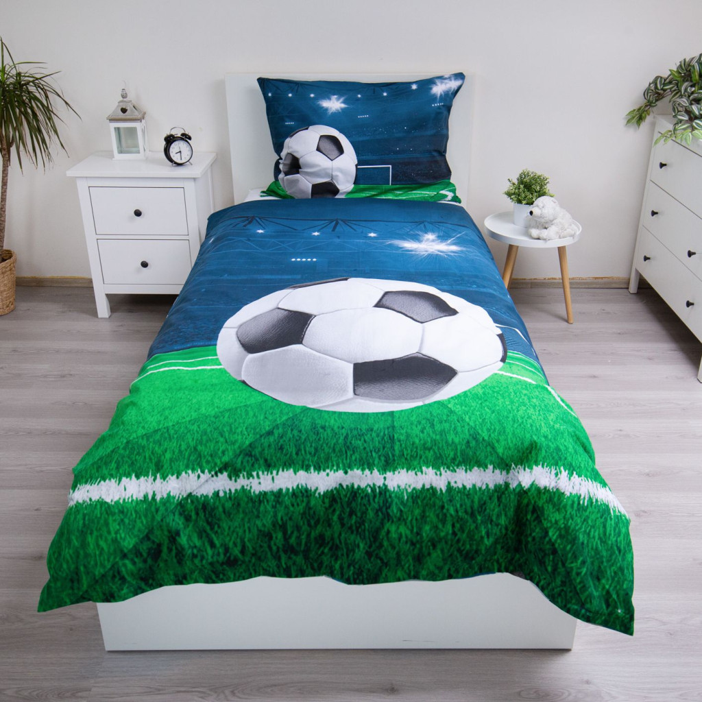 Football Stadium Light bedding cover 140x200cm, 70x90cm – detailvaade 2