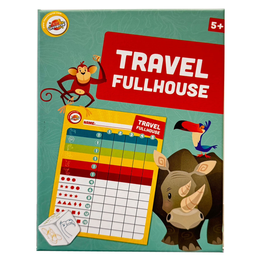 Fullhouse reisimäng – tootepilt