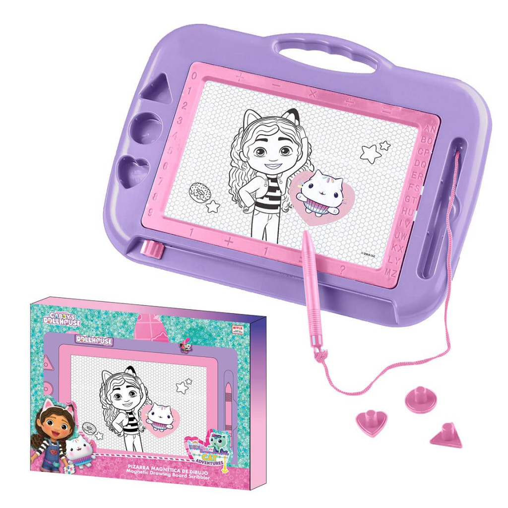 Gabby's Dollhouse Adventures magnetiline joonistustahvel – tootepilt