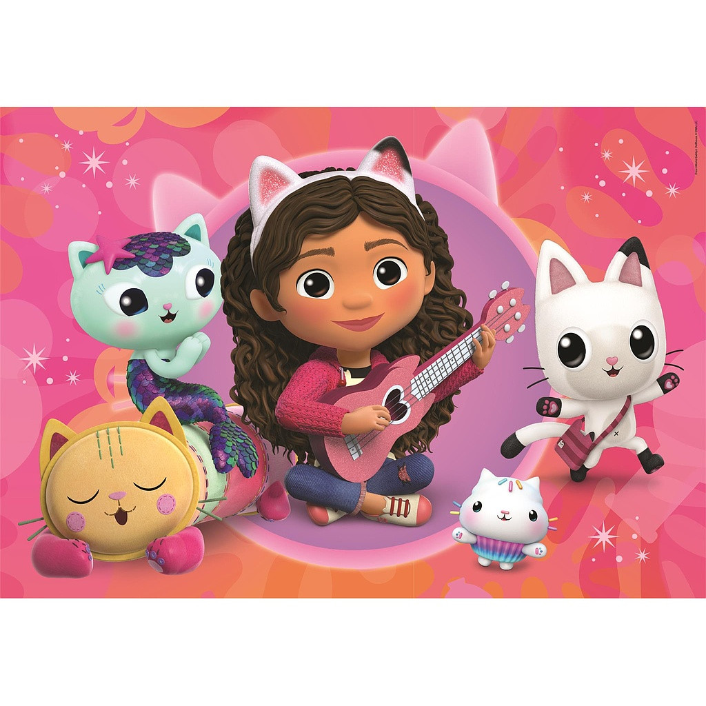 Gabby's Dollhouse Cat-world 2×20-osaline Clementoni pusle – detailvaade 2